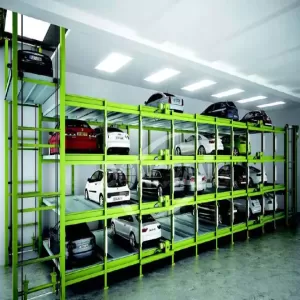 Hệ thống đỗ xe dạng xoay vòng ngang